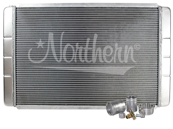 Northern Radiator 209603B - Custom Aluminum Radiator Kit 19 x 31 Northern Radiator 209603B - Custom Aluminum Radiator Kit 19 x 31