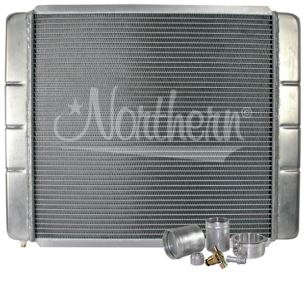 Northern Radiator 209642B - Custom Aluminum Radiator Kit 19 x 24