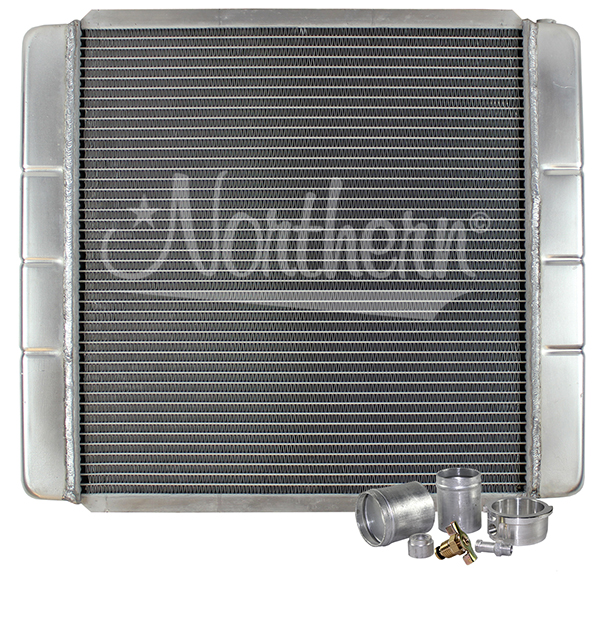 Northern Radiator 209600B - Custom Aluminum Radiator Kit 19 x 22 Northern Radiator 209600B - Custom Aluminum Radiator Kit 19 x 22