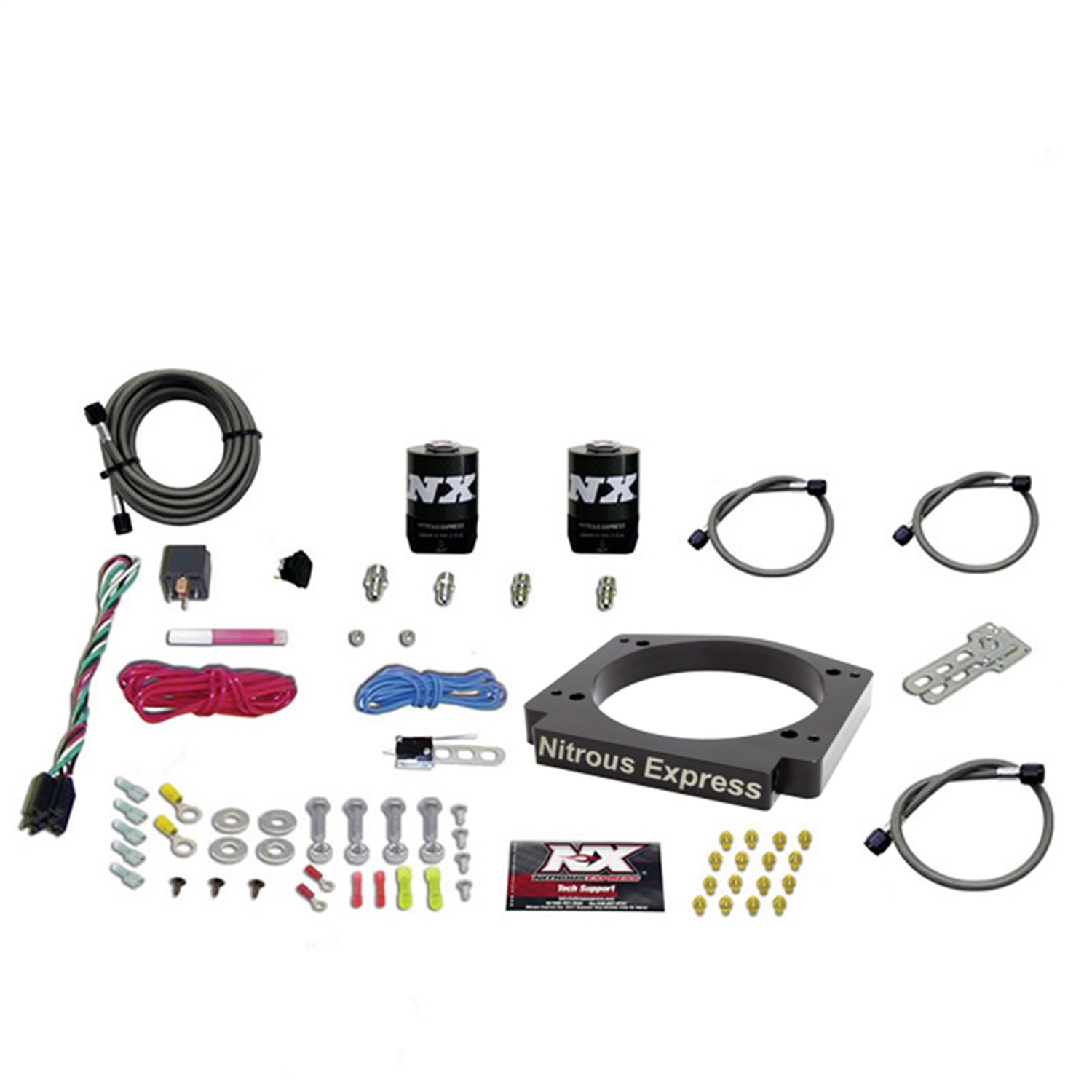 Nitrous Express 20917-00 - GM LS 112mm Adapter Plate Kit (100-400HP) w/o Bottle Nitrous Express 20917-00 - GM LS 112mm Adapter Plate Kit (100-400HP) w/o Bottle