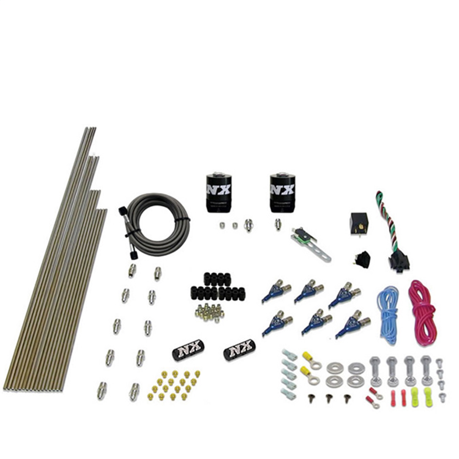 Nitrous Express 80006-00 - 6 Cyl Gas (150-225-300-375HP) Nitrous Kit w/o Bottle Nitrous Express 80006-00 - 6 Cyl Gas (150-225-300-375HP) Nitrous Kit w/o Bottle