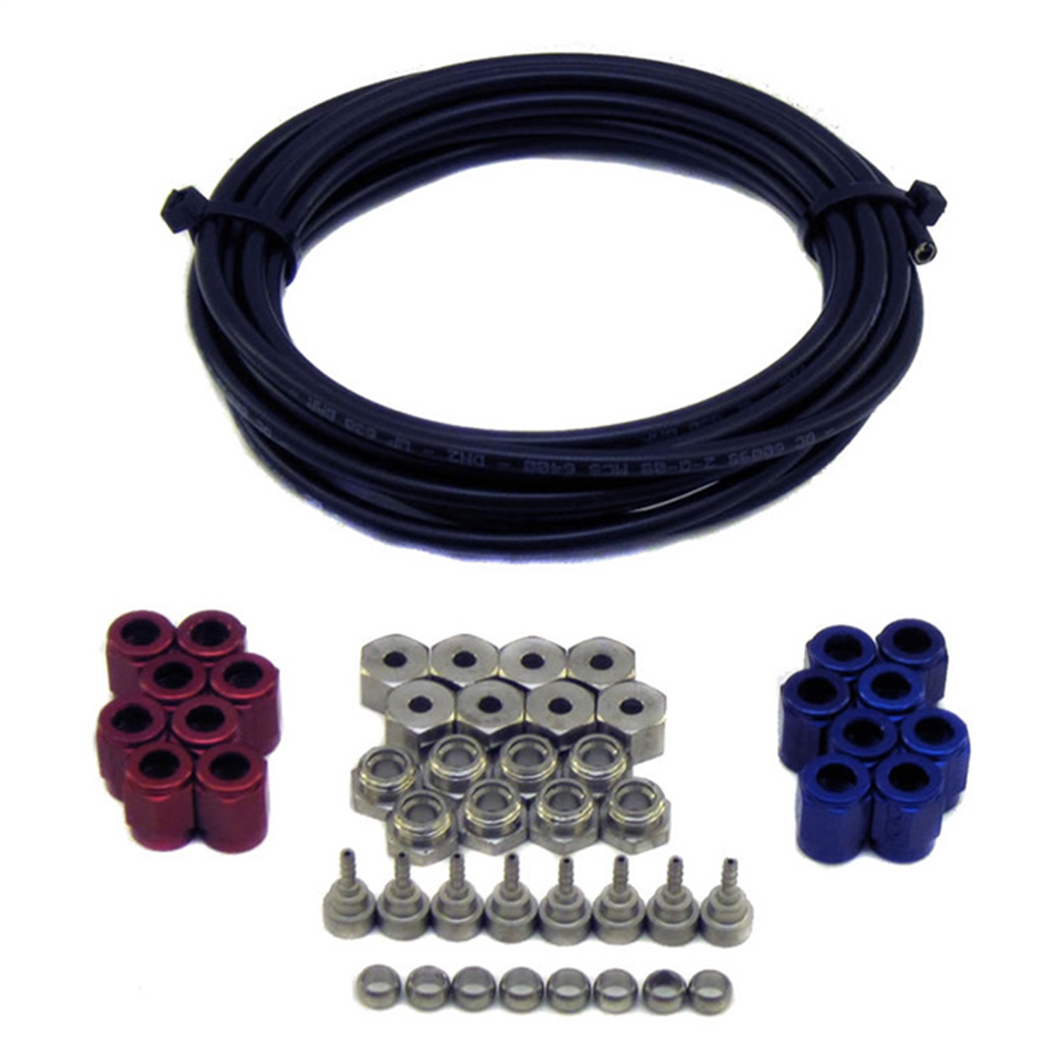 Nitrous Express NX401 - D-2 Black Hose Conversion for 4 Cyl Direct Port Systems