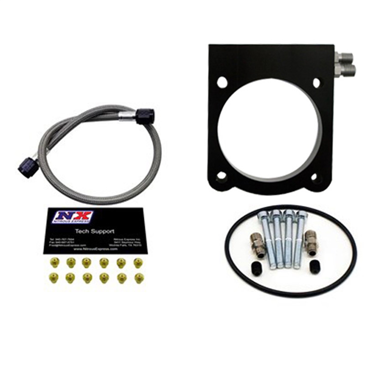 Nitrous Express NX971 - Dodge 3.6L V6 Throttle Body Nitrous Plate Conversion Nitrous Express NX971 - Dodge 3.6L V6 Throttle Body Nitrous Plate Conversion