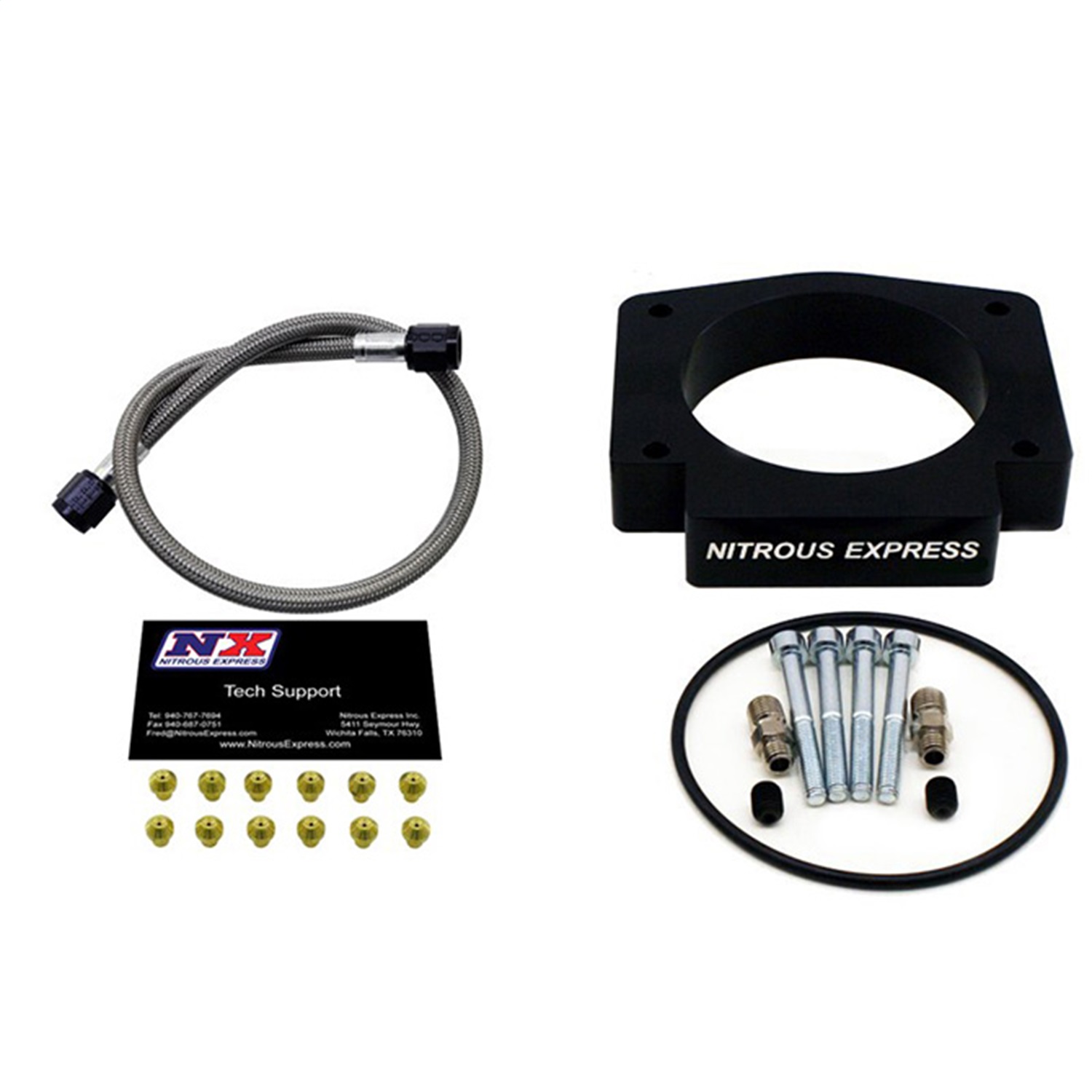 Nitrous Express NX953 - 15-19 Ford GT350 5.2L Nitrous Plate Conversion
