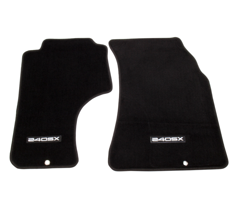 NRG FMR-240 - Floor Mats - 89-98 Nissan 240SX (240SX Logo) - 2pc