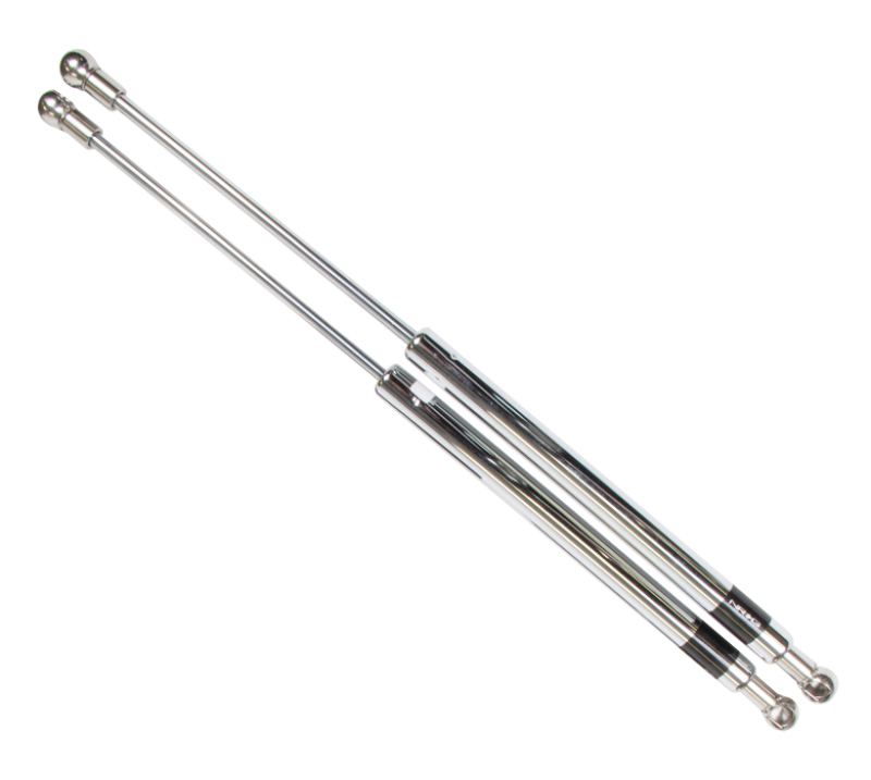 NRG HD-125 - Hood Damper Kit (Polished) - 13+ Scion FRS