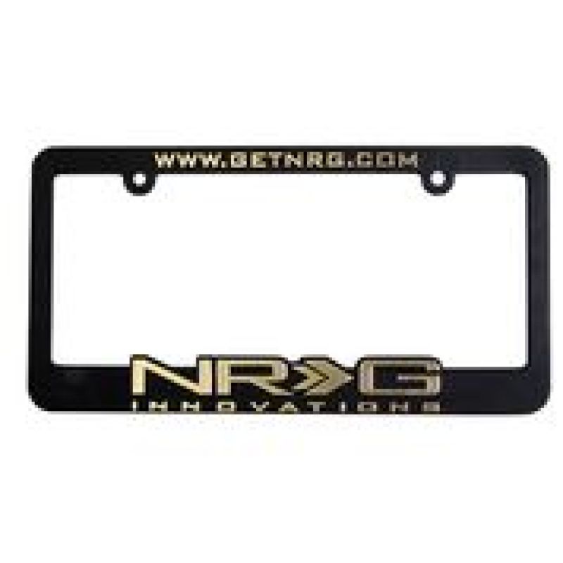 NRG LPF-101 - License Plate Frame - Gold