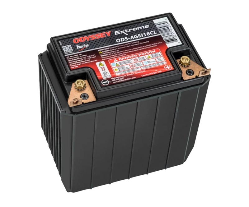 Odyssey Battery ODS-AGM16CL - Powersport Extreme AGM Battery (PC625) Odyssey Battery ODS-AGM16CL - Powersport Extreme AGM Battery (PC625)