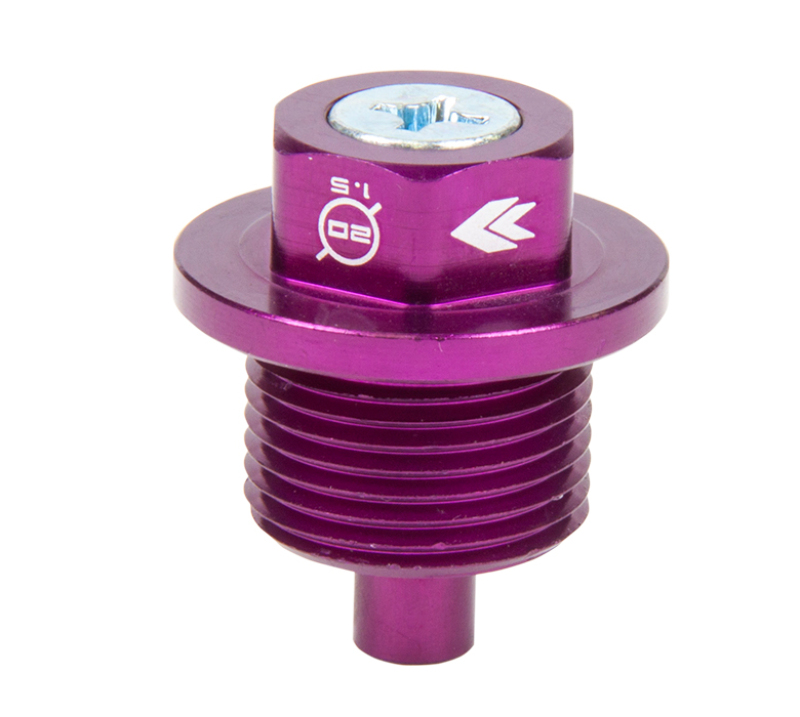 NRG NOP-300PP - Magnetic Oil Drain Plug M20X1.5 Subaru - Purple
