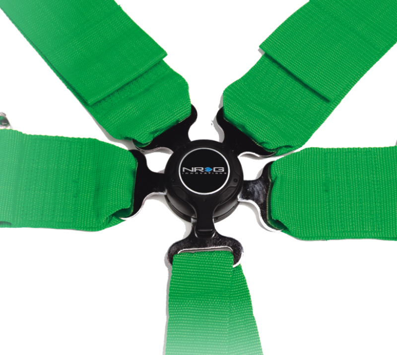 NRG SBH-6PCGN - 6PT 3in. Seat Belt Harness / Cam Lock - Green NRG SBH-6PCGN - 6PT 3in. Seat Belt Harness / Cam Lock - Green