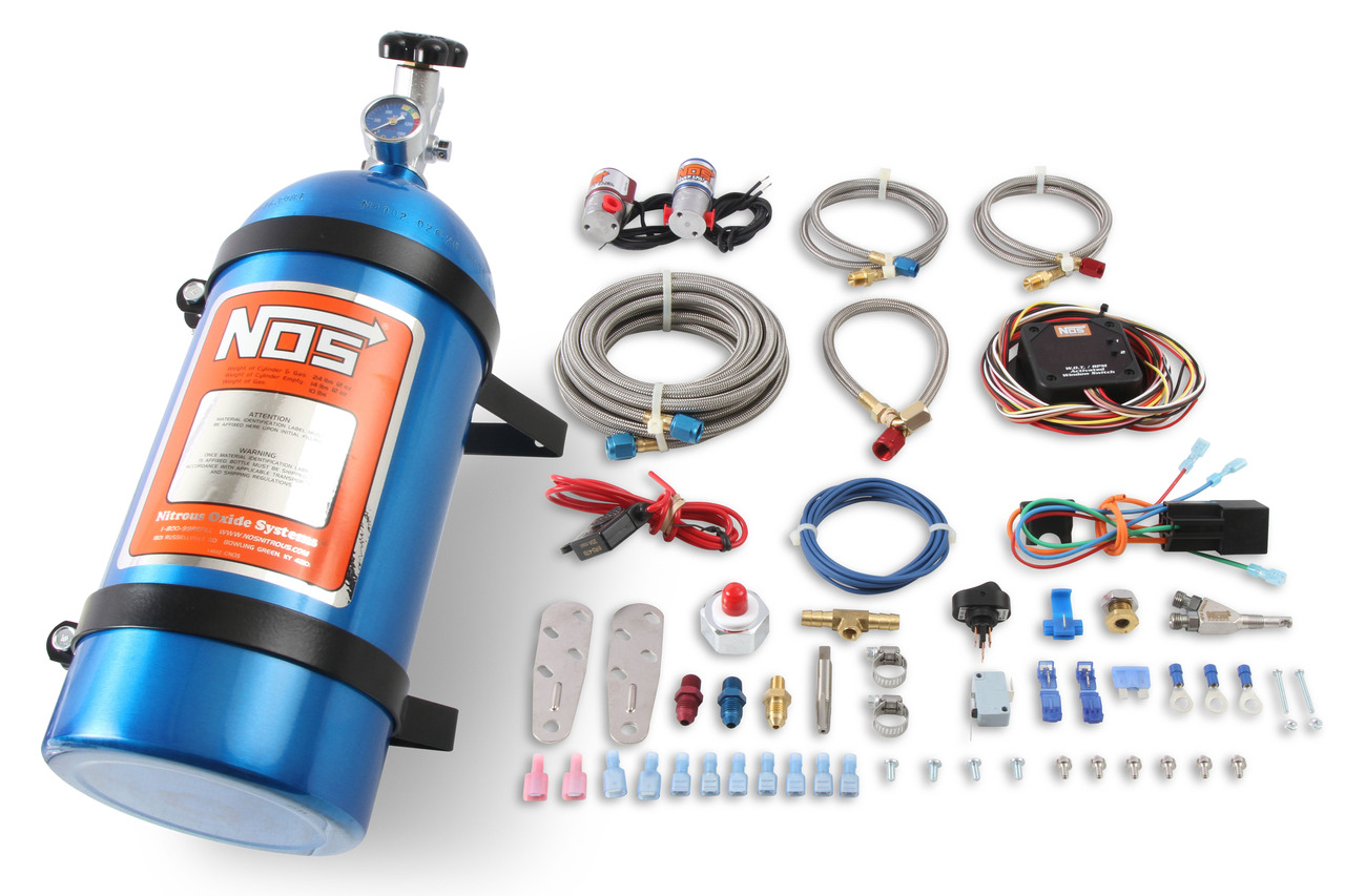 NOS 05134NOS - Multi-Fit Drive-By-Wire Wet Nitrous Kit NOS 05134NOS - Multi-Fit Drive-By-Wire Wet Nitrous Kit