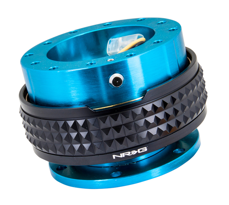 NRG SRK-210NB/BK - Quick Release Kit - Pyramid Edition - New Blue Body / Black Pyramid Ring NRG SRK-210NB/BK - Quick Release Kit - Pyramid Edition - New Blue Body / Black Pyramid Ring