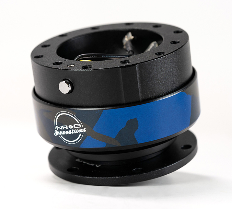 NRG SRK-200BK-MM - Quick Release Gen 2.0 - Black Body/Black Ring w/ MadMike Camo Collab NRG SRK-200BK-MM - Quick Release Gen 2.0 - Black Body/Black Ring w/ MadMike Camo Collab