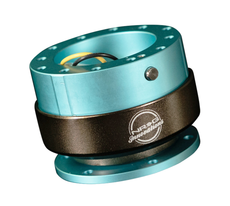 NRG SRK-200MF - Quick Release Gen 2.0 - Minty Fresh Body / Titanium Chrome Ring