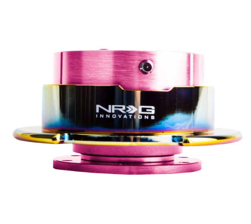 NRG SRK-250PK/MC - Quick Release Gen 2.5 - Pink Body / Neochrome Ring NRG SRK-250PK/MC - Quick Release Gen 2.5 - Pink Body / Neochrome Ring