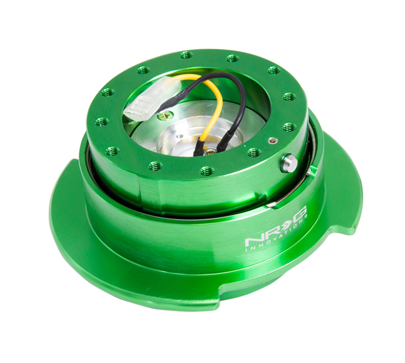 NRG SRK-250GN - Quick Release Kit Gen 2.5 - Green Body / Titanium Chrome Ring NRG SRK-250GN - Quick Release Kit Gen 2.5 - Green Body / Titanium Chrome Ring