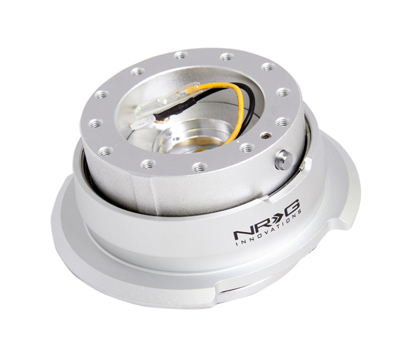 NRG SRK-280SL - Quick Release Kit Gen 2.8 - Silver / Silver Ring NRG SRK-280SL - Quick Release Kit Gen 2.8 - Silver / Silver Ring