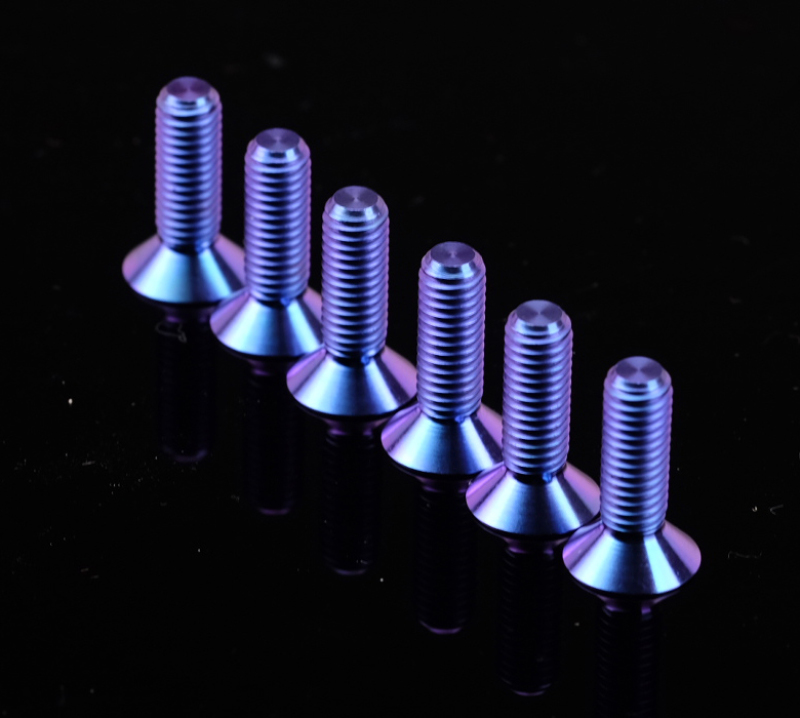 NRG SWS-100TI-PP - Titanium Steering Wheel Screw Upgrade Kit (Conical) - Purple NRG SWS-100TI-PP - Titanium Steering Wheel Screw Upgrade Kit (Conical) - Purple