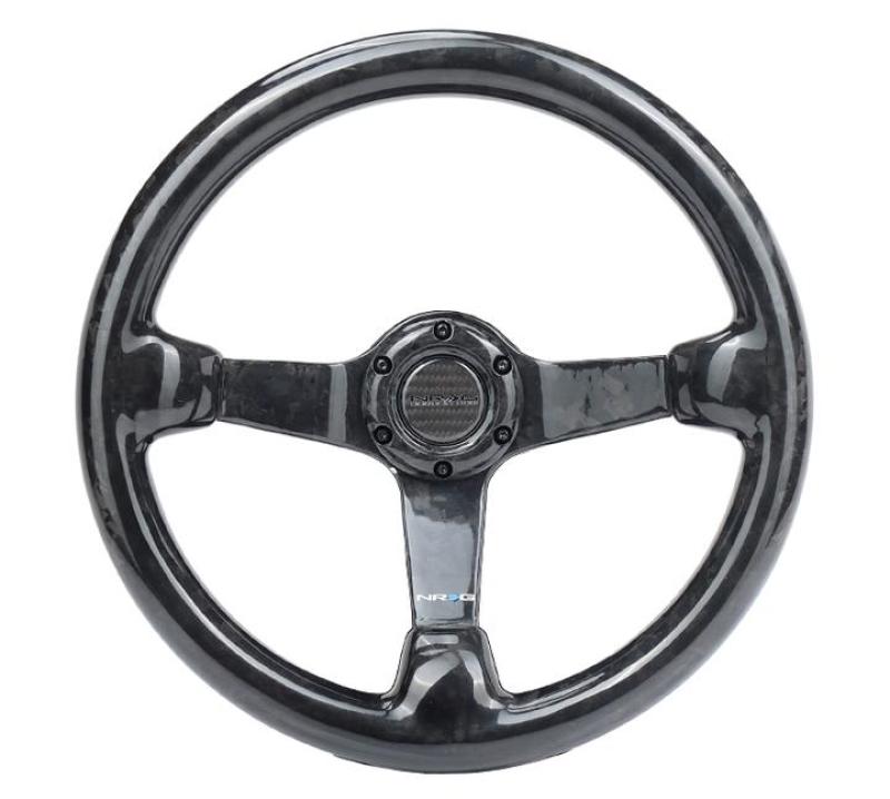 NRG ST-036FC - Forged Carbon Fiber Steering Wheel (350mm / 3in. Deep)
