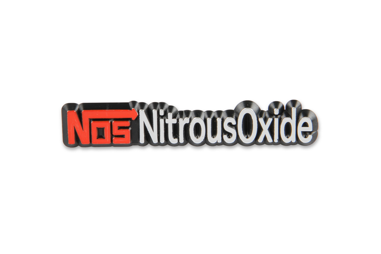 NOS 19151NOS - Emblem - Fender - Logo / Nitrous Oxide Systems - 5-1/2 in Long - each NOS 19151NOS - Emblem - Fender - Logo / Nitrous Oxide Systems - 5-1/2 in Long - each