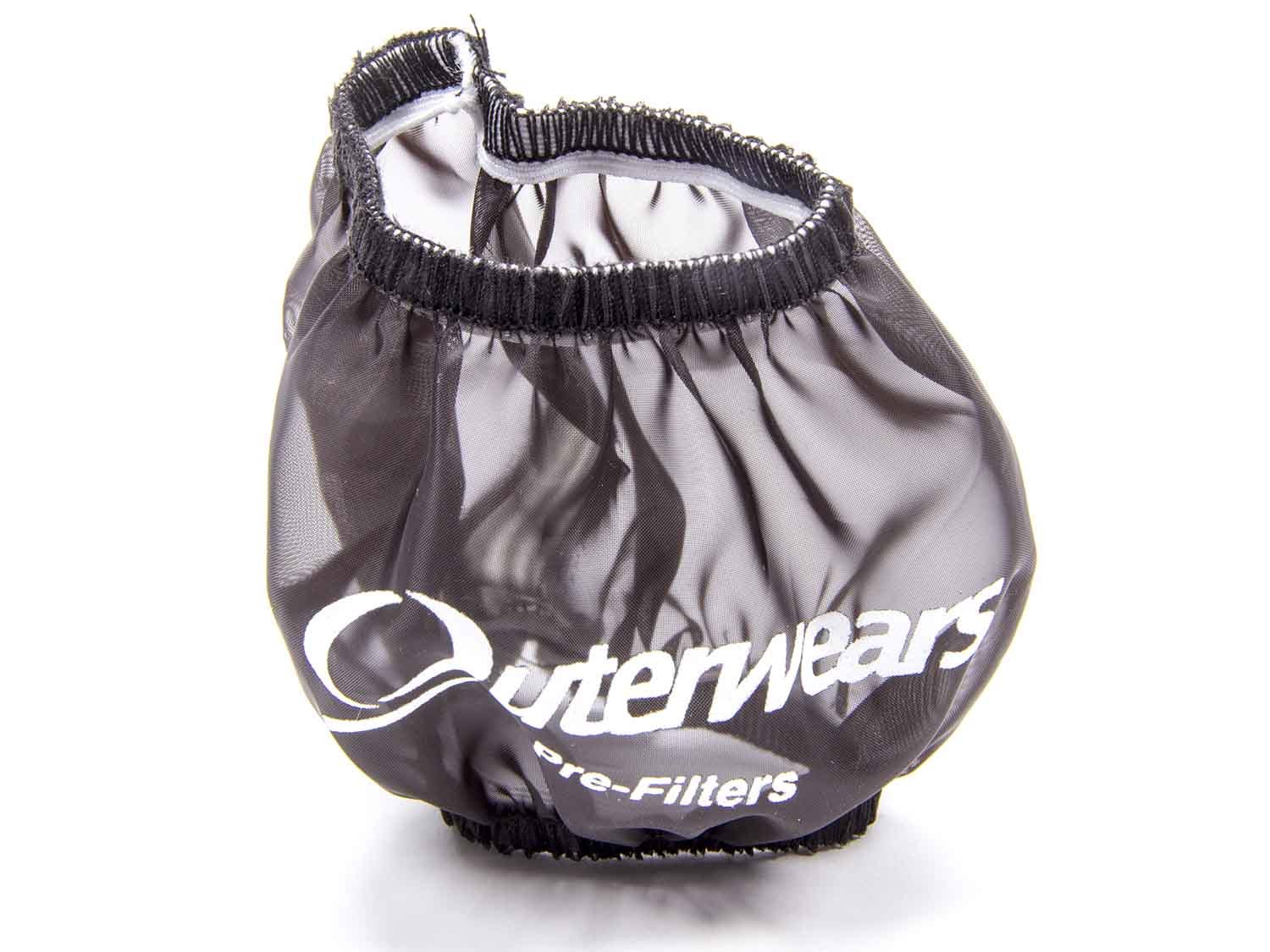 Outerwears 10-1018-01 - 3in Breather W/Shield Black