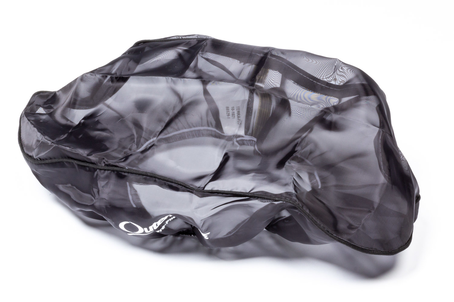 Outerwears 10-1021-01 - Pre-Filter Black Oval 15 in x 5.5in x 3.75in Tall