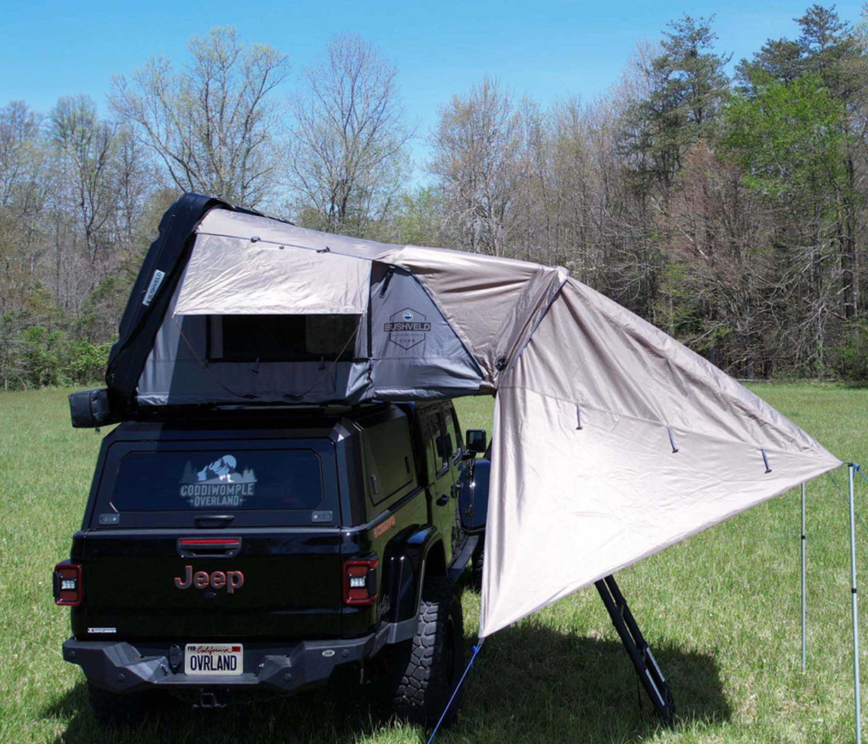Overland Vehicle Systems 18089903 - Bushveld Hard Shell Roof Top Tent Awning
