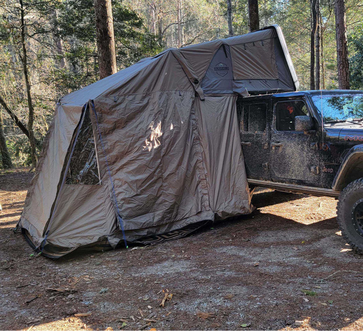 Overland Vehicle Systems 18089902 - Bushveld Annex for 4 Person Roof Top Tent - Buy Now