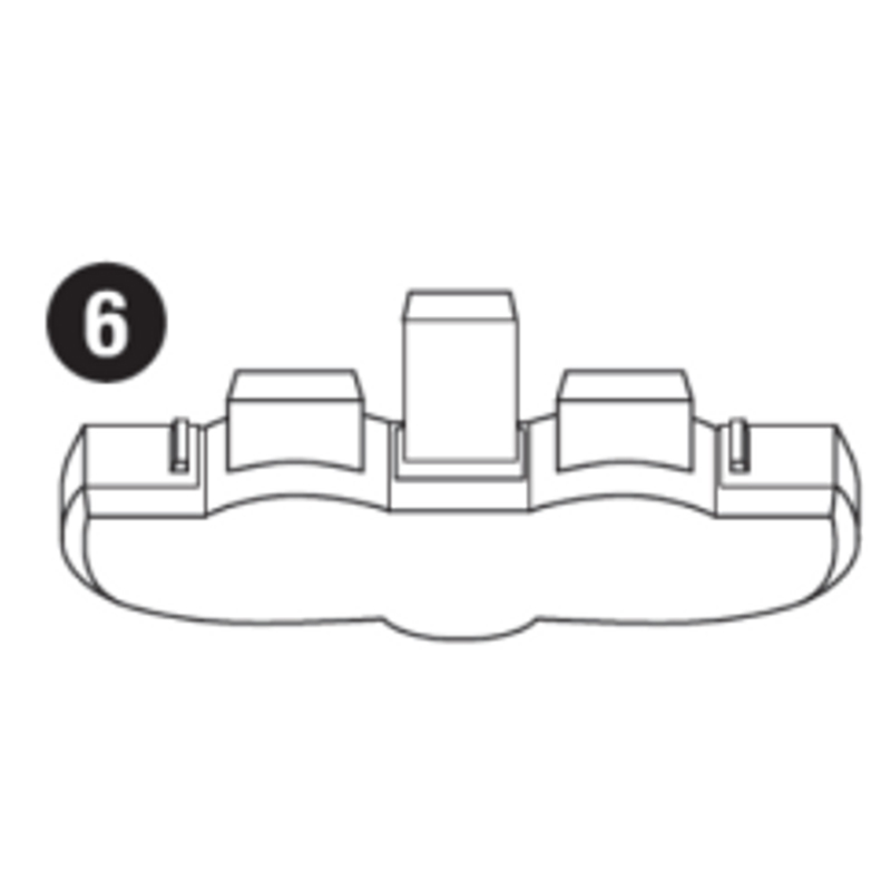 Overland Vehicle Systems 18259909 - Nomadic 180/270/270LT Awning Brackets-Select Roof Top Tents