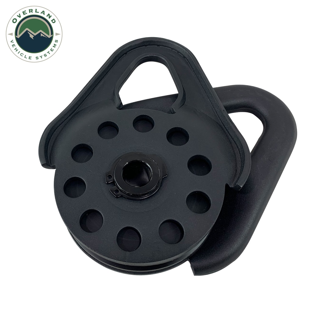 Overland Vehicle Systems 19139805 - Snatch Block Pulley - Standard Universal Overland Vehicle Systems 19139805 - Snatch Block Pulley - Standard Universal