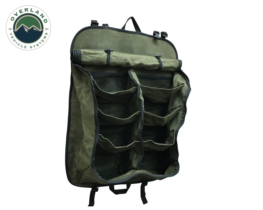 Overland Vehicle Systems 21139941 - Camping Gear Storage Bag - #16 Waxed Canvas Overland Vehicle Systems 21139941 - Camping Gear Storage Bag - #16 Waxed Canvas