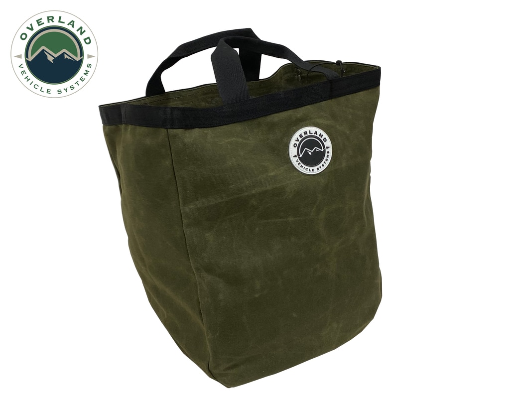 Overland Vehicle Systems 21159941 - Waxed Canvas Tote Bag Tote Bag #16 Overland Vehicle Systems 21159941 - Waxed Canvas Tote Bag Tote Bag #16