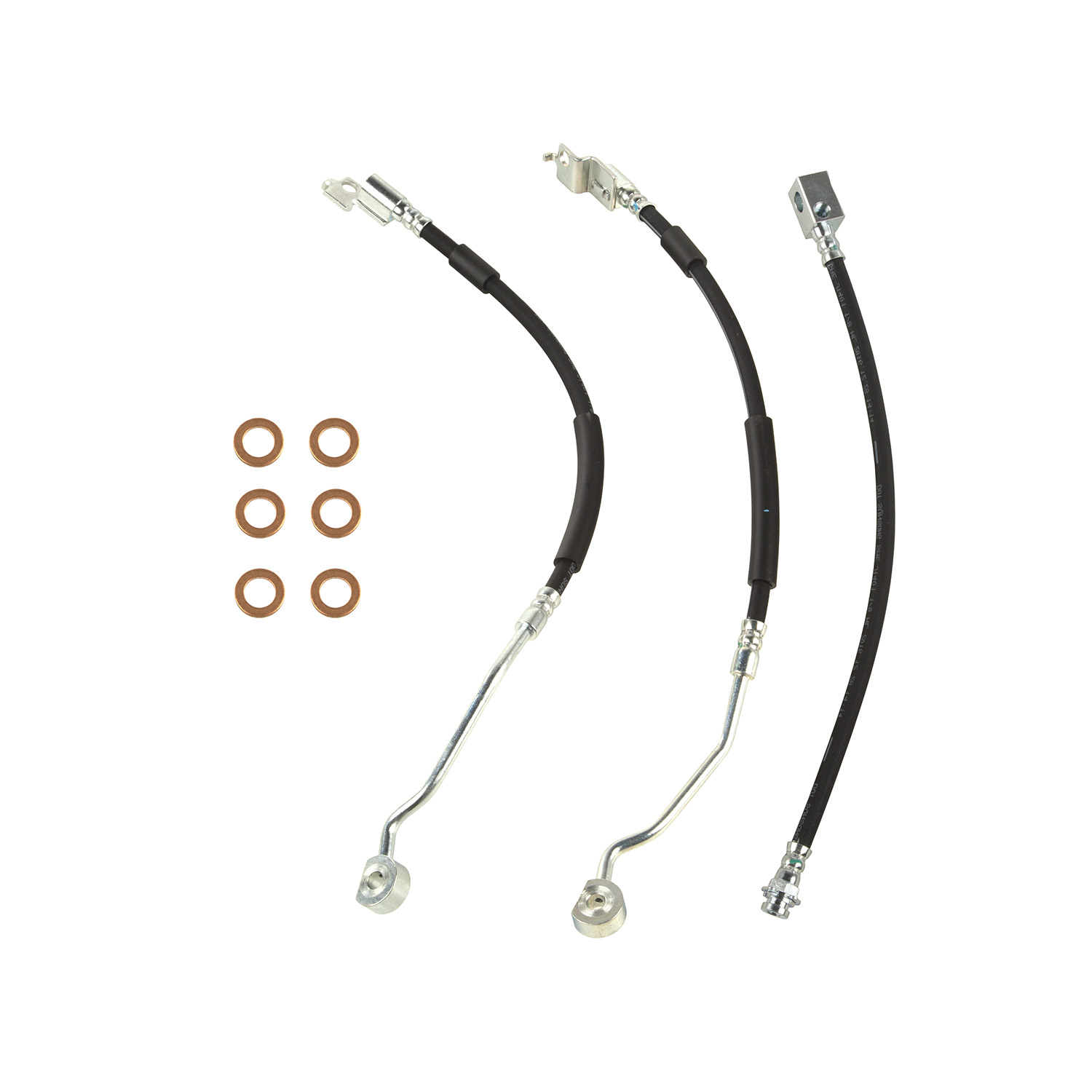 Omix 16733.62 - Brake Hose Kit- 90-95 Jeep Wrangler YJ Omix 16733.62 - Brake Hose Kit- 90-95 Jeep Wrangler YJ