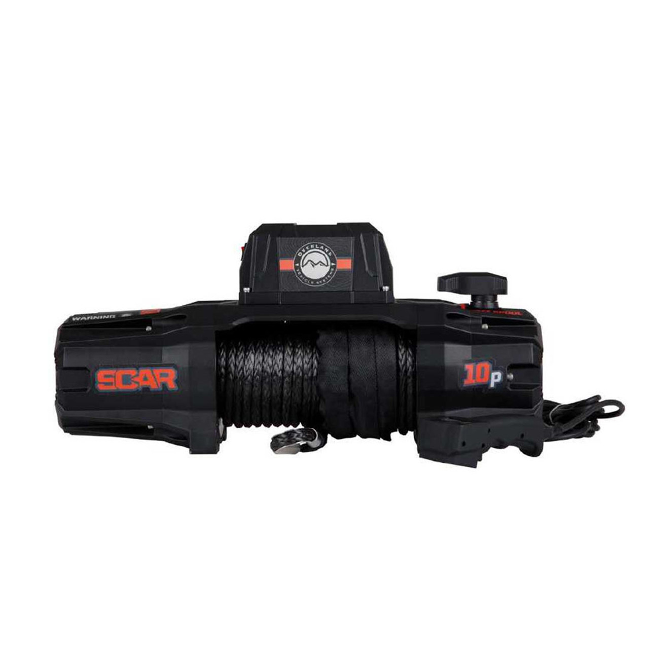 Overland Vehicle Systems 19099901 - SCAR 10P - 10,000 lb. Winch With Synthetic Rope and Wireless Remote Overland Vehicle Systems 19099901 - SCAR 10P - 10,000 lb. Winch With Synthetic Rope and Wireless Remote