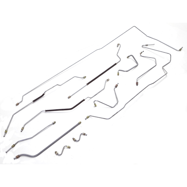 Omix 16737.30 - Full Brake Line Set 67-68 Jeep CJ5