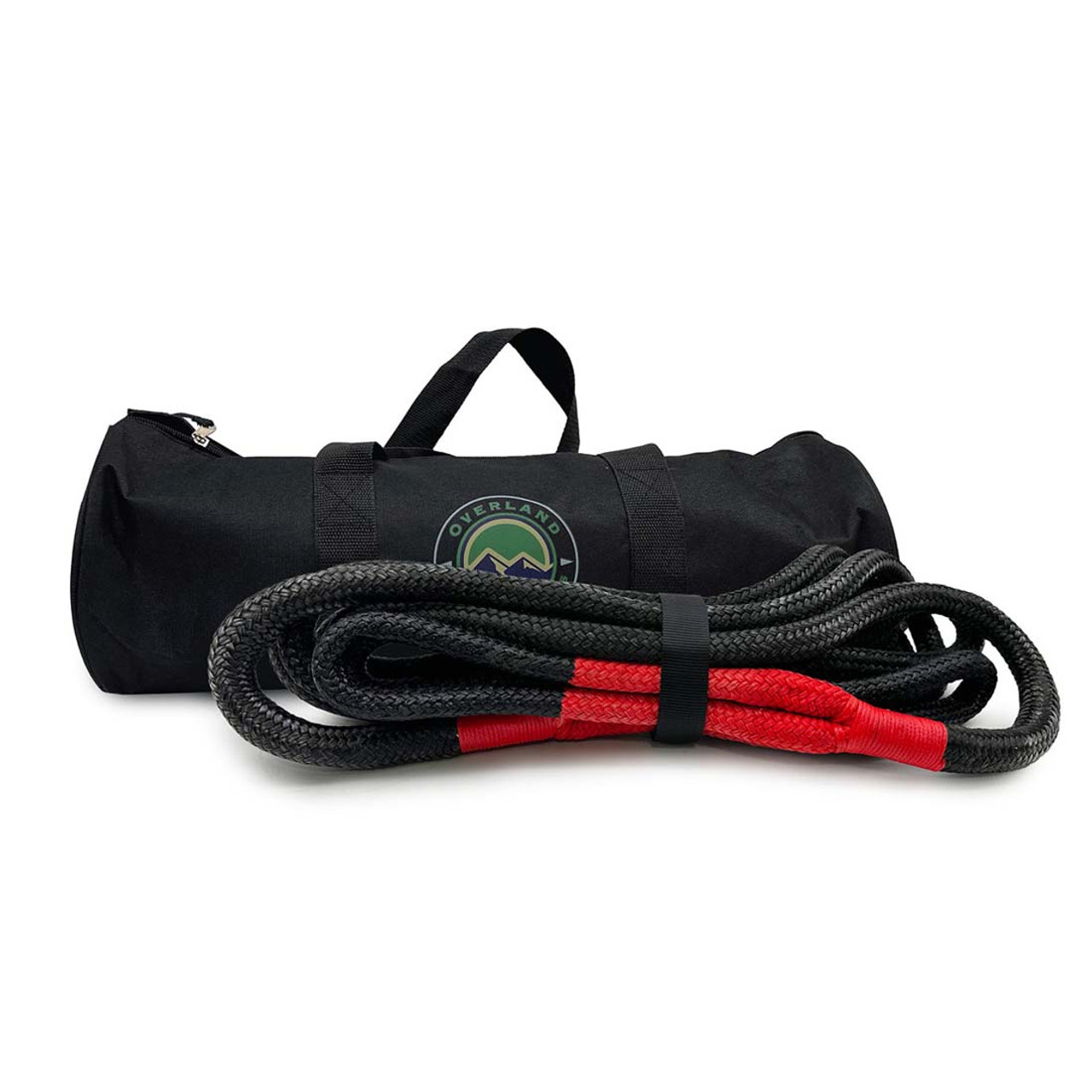 Overland Vehicle Systems 19009922 - Brute Kinetic Recovery Rope 1 1/2 Inch x 30 Foot With Storage Bag