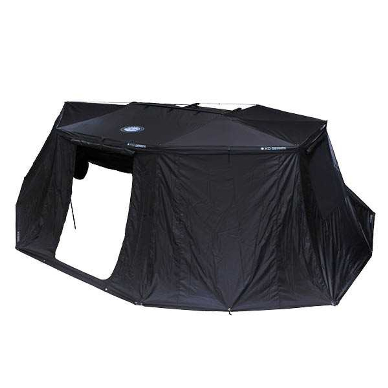 Overland Vehicle Systems 19690004 - XD Nomadic 270 - Awning Wall 1 W/Black Out, Passenger Side, Black Body, Black Trim W/Storage Bag Overland Vehicle Systems 19690004 - XD Nomadic 270 - Awning Wall 1 W/Black Out, Passenger Side, Black Body, Black Trim W/Storage Bag