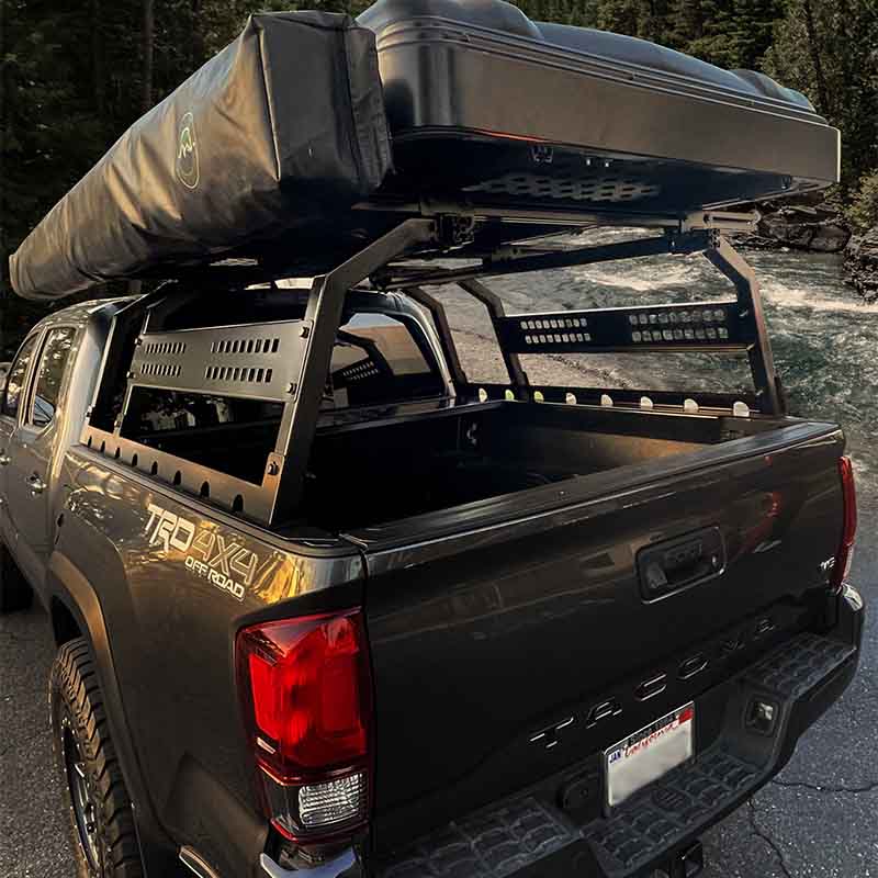 Overland Vehicle Systems 22030201 - Discovery Rack with Side Cargo Plates, With Front Cargo Tray