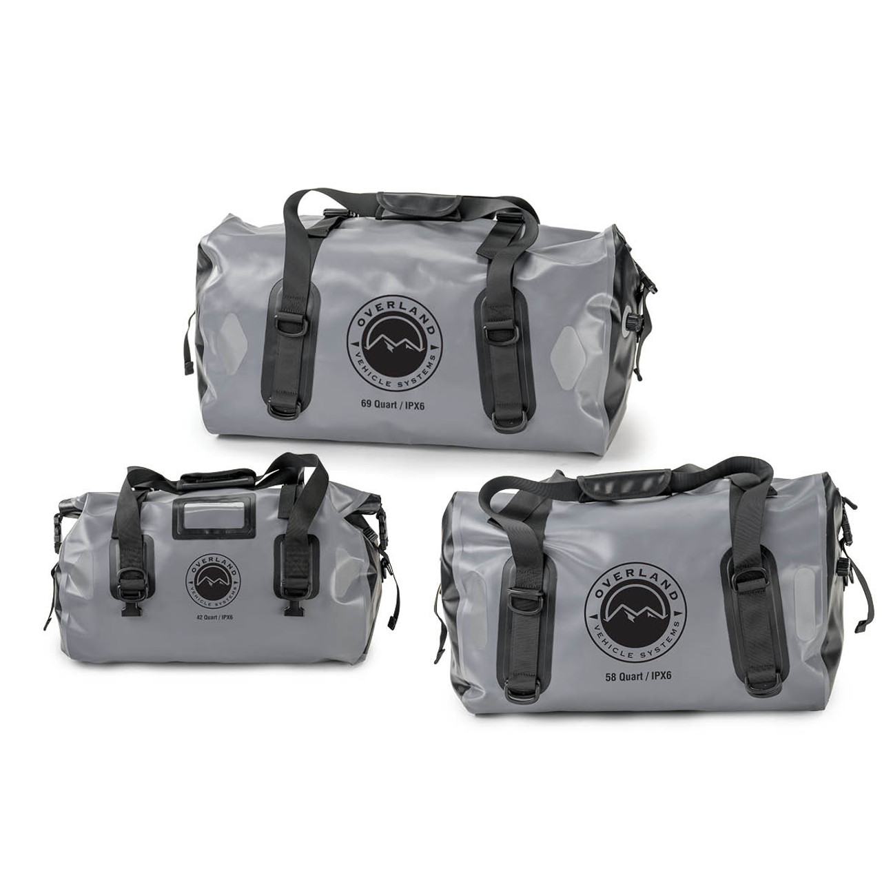 Overland Vehicle Systems 40300011 - Portable Dry Storage Bag - 58 QT Overland Vehicle Systems 40300011 - Portable Dry Storage Bag - 58 QT