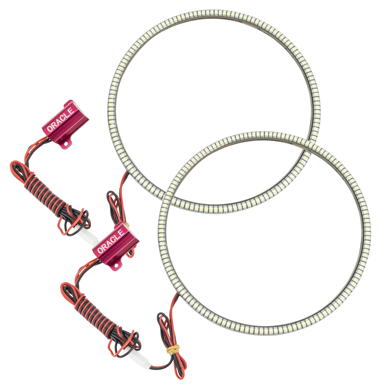 ORACLE Lighting 1214-001 - Jeep Wrangler JL/Gladiator JT LED Surface Mount Headlight Halo Kit - White