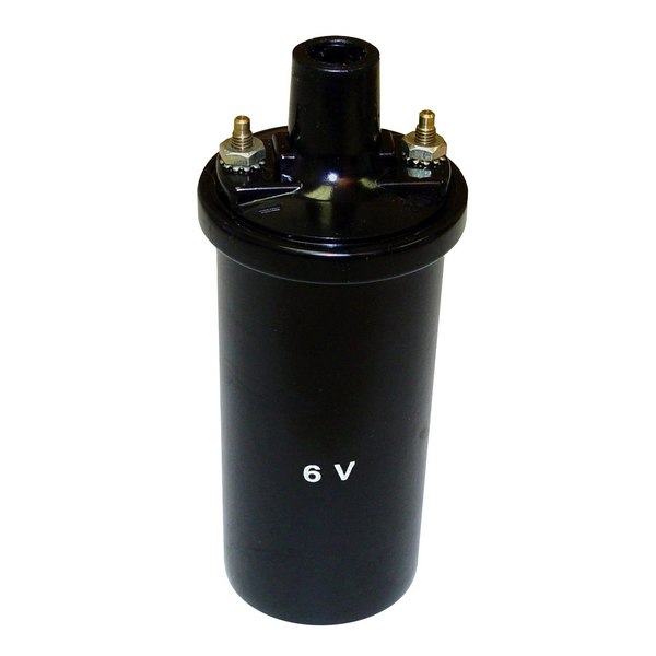 Omix 17247.01 - Ignition Coil 6 Volt 41-58 Willys & Jeep Models Omix 17247.01 - Ignition Coil 6 Volt 41-58 Willys & Jeep Models