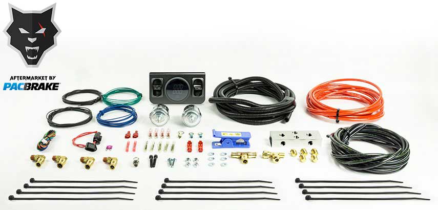 Pacbrake HP10272 - Paddle Valve In Cab Control Kit For Independent Air Spring Activation