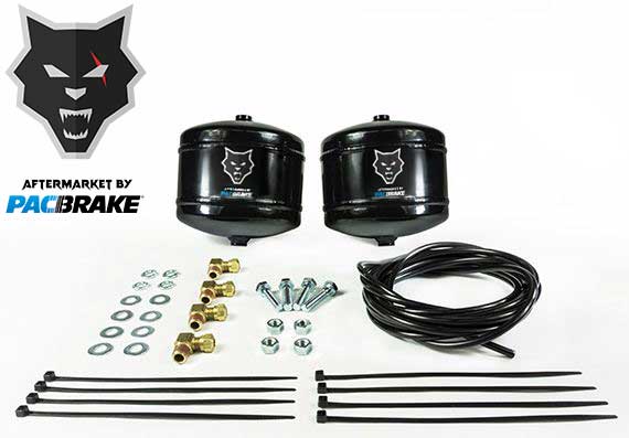 Pacbrake HP10302 - Air Spring Accumulator Kit Consists Of 0.5 Gallon Air Tank And Required Hardware