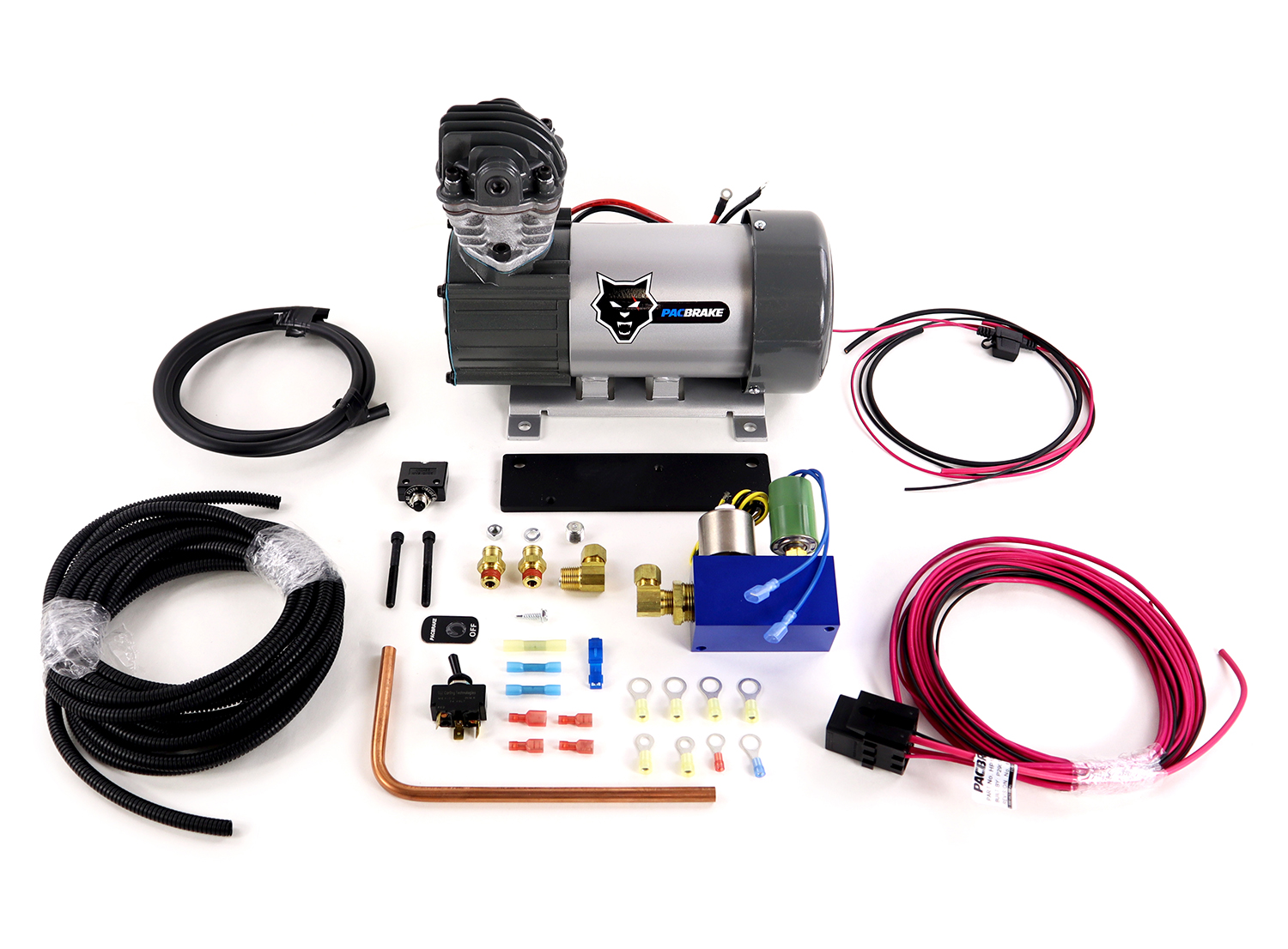 Pacbrake HP10629 - (Premium) 12V HP625 Series Heavy Duty Air Compressor Kit