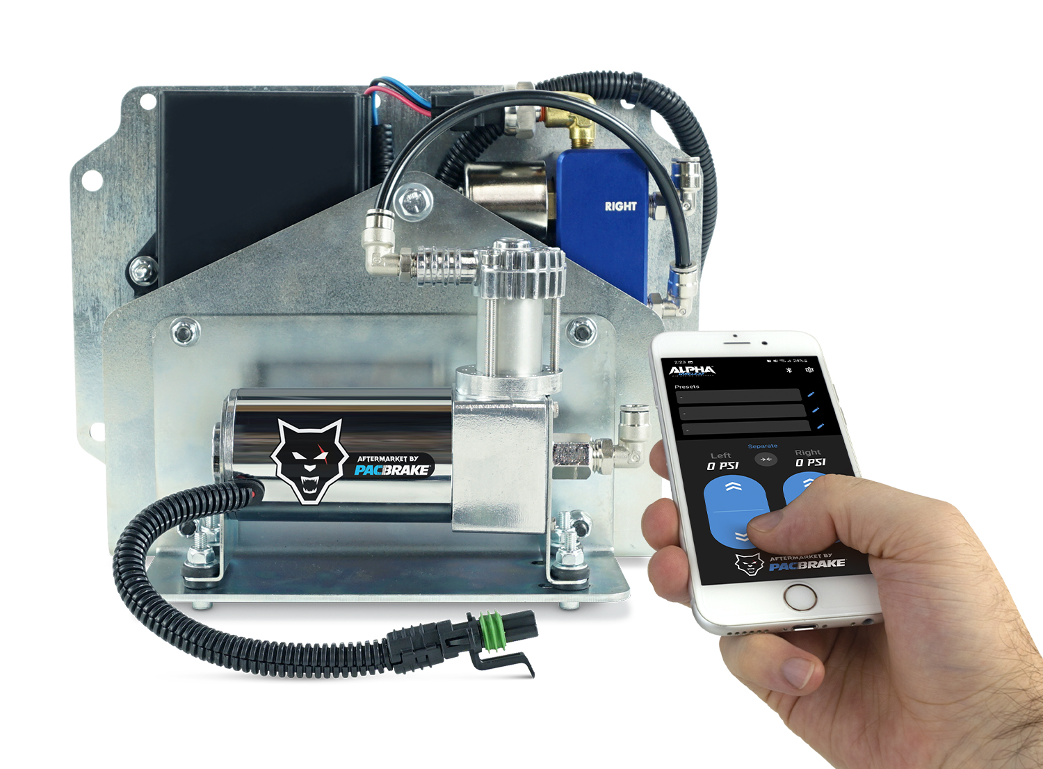 Pacbrake HP20649-QM-R - Wireless (2nd Gen) w/ Remote and SD Compressor (Quick Mount) Pacbrake HP20649-QM-R - Wireless (2nd Gen) w/ Remote and SD Compressor (Quick Mount)