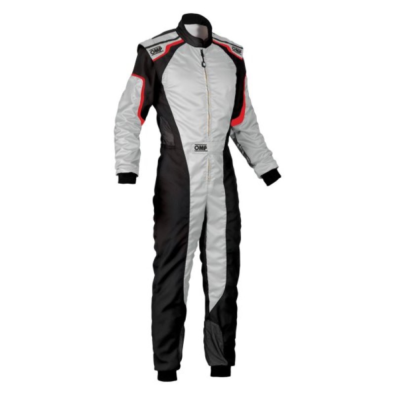OMP Racing KA0-1727-AK1-089-140 - OMP KS-3 Overall Grey/Black - Size 140 (For Children)