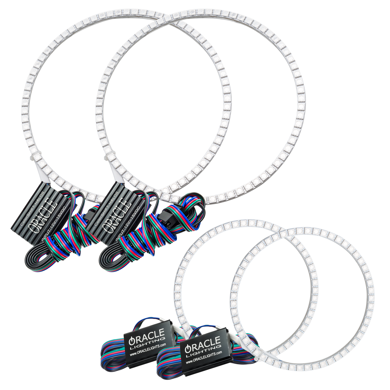 ORACLE Lighting 1343-334 - Lexus ES 300 02-04 Halo Kit - ColorSHIFT w/o Controller
