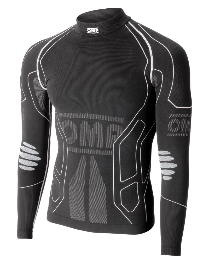 OMP Racing KE0-3021-B01-071-1012Y - OMP KS Winter Shirt Black - Size 10-12 Years (For Children)