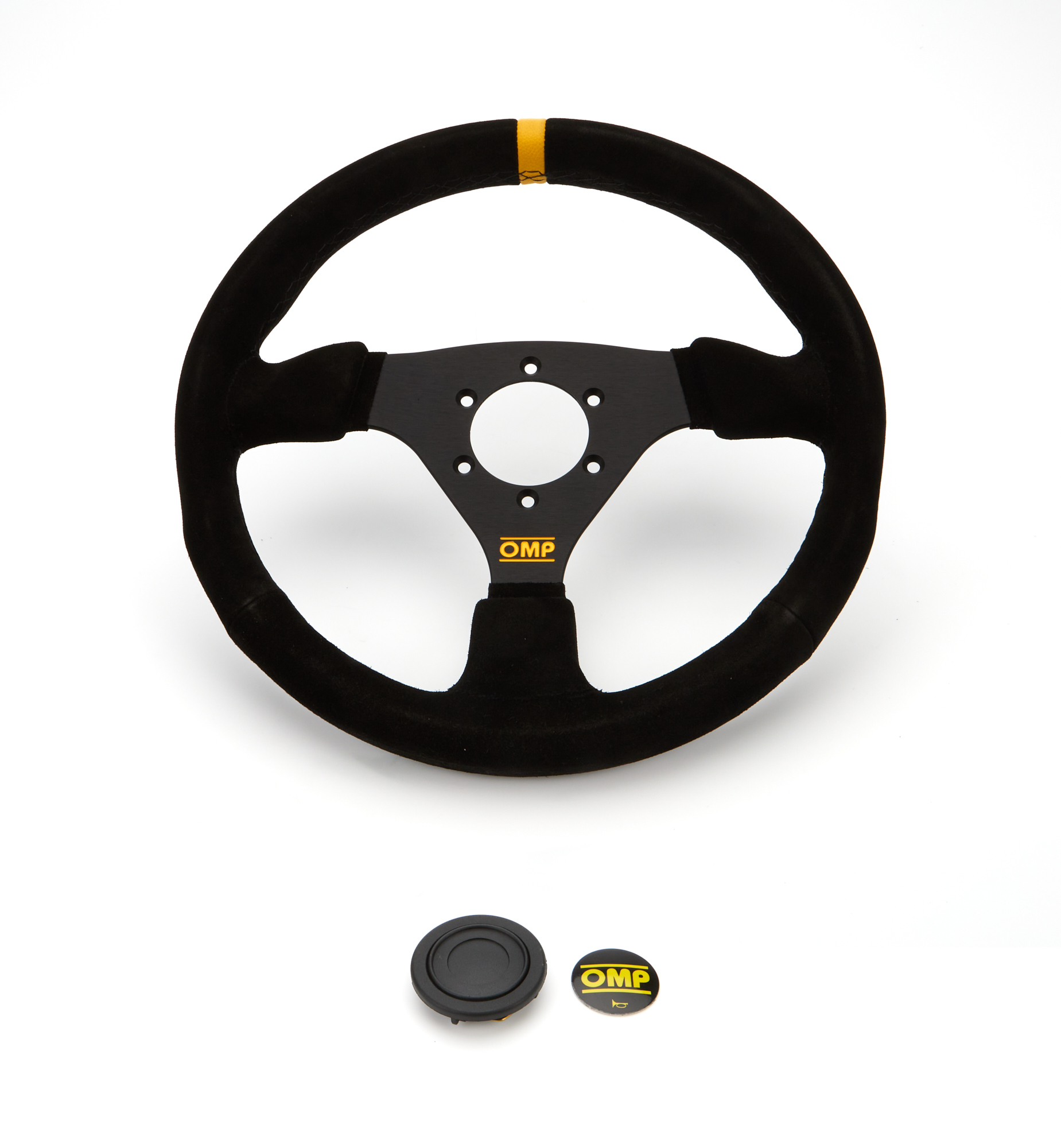 OMP Racing OD0-2005-071 - OMP Targa Steering Wheel Black/Black