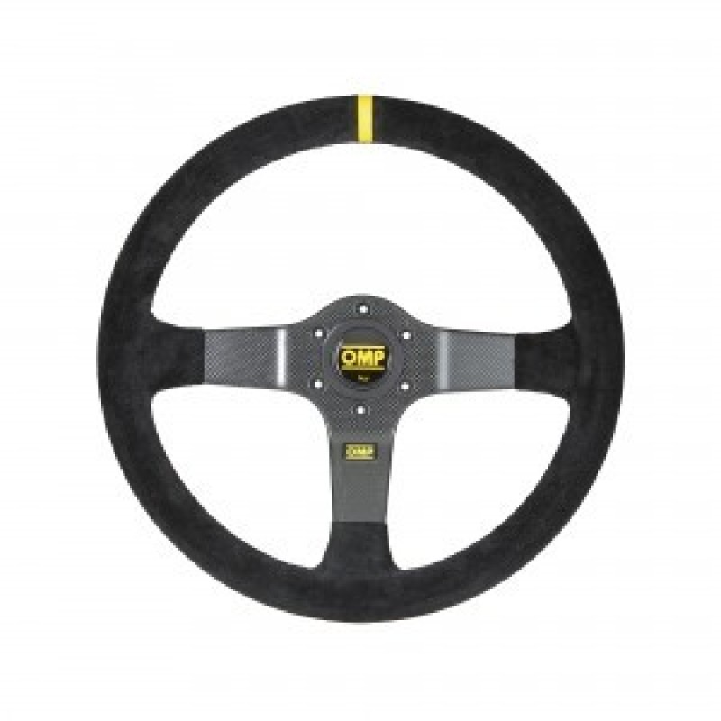OMP Racing OD0-2028-071 - OMP Rally Steering Wheel Suede Leather (Black) OMP Racing OD0-2028-071 - OMP Rally Steering Wheel Suede Leather (Black)